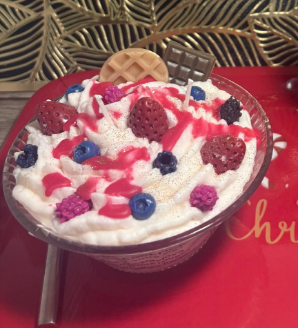 REVE DE PAVLOVA- Bougie pavlova senteur fruits rouges