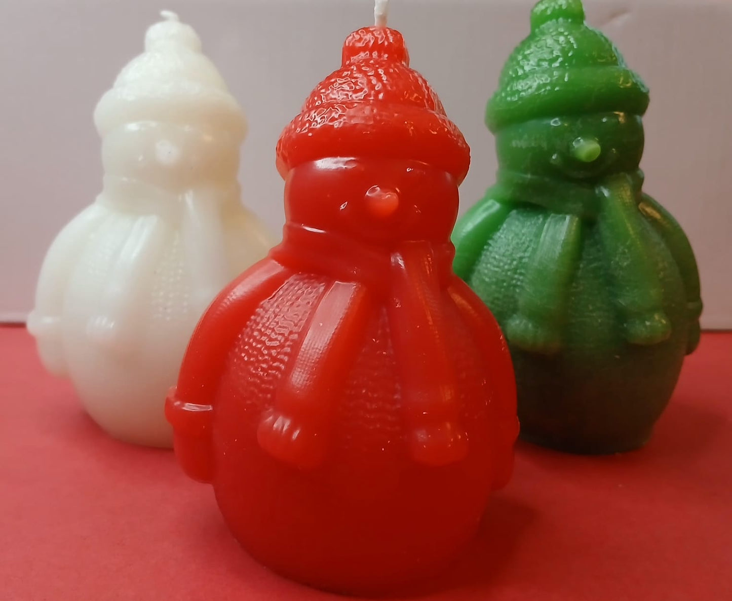 LOT X 2 BONHOMMES DE NEIGE - sans parfum