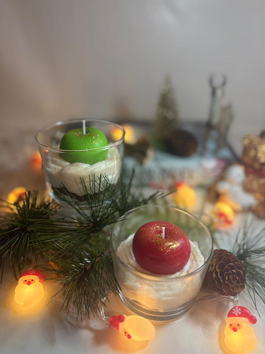 DOUCEUR D'HIVER - Bougie senteur pomme cannelle