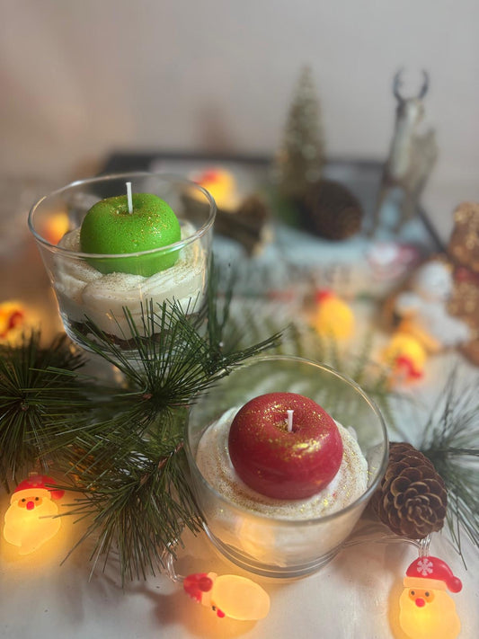 DOUCEUR D'HIVER - Bougie senteur pomme cannelle