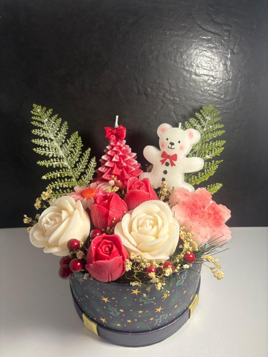 BOUQUET MAGIE DE NOEL - Grande composition florale