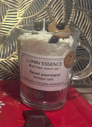 GRAND REVEIL GOURMAND -  Bougie senteur café
