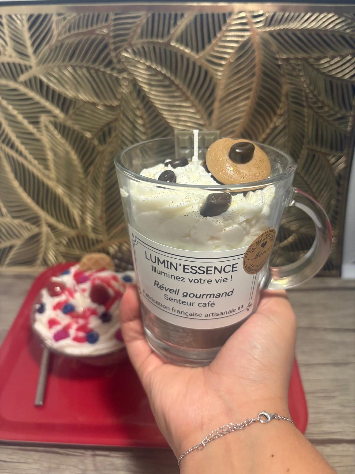 GRAND REVEIL GOURMAND -  Bougie senteur café
