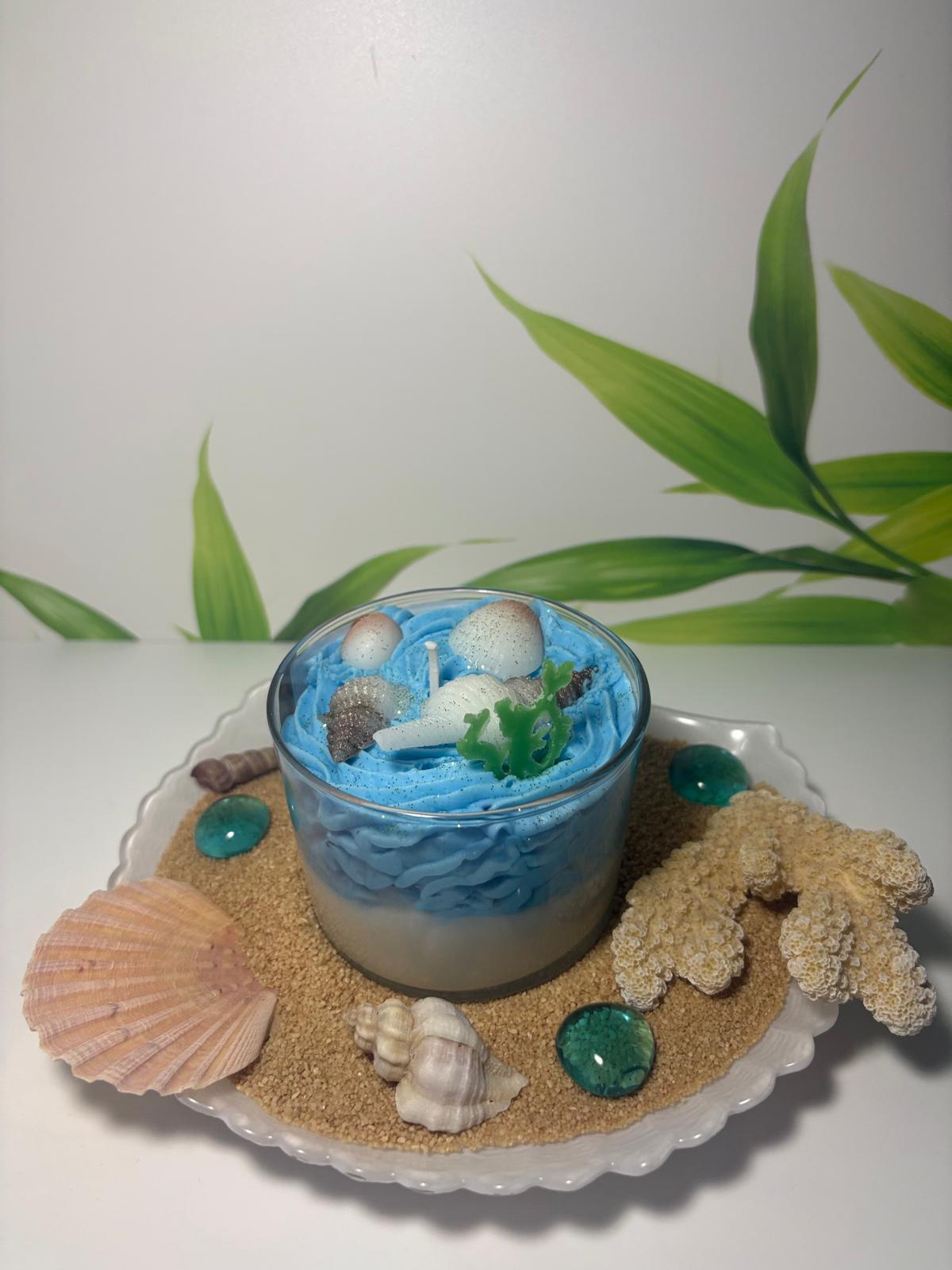 SOUFFLE MARIN - Bougie senteur bleu océan