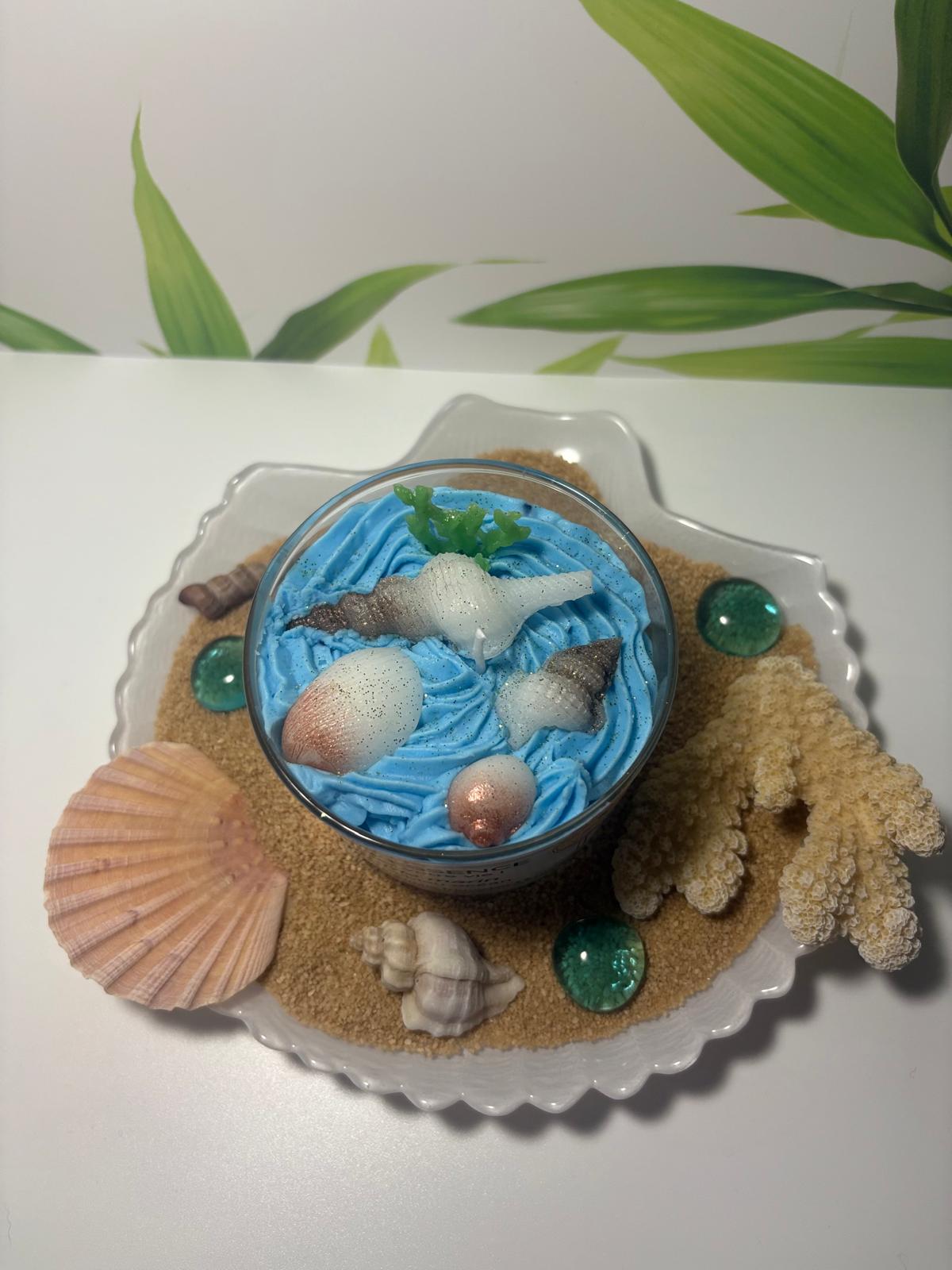 SOUFFLE MARIN - Bougie senteur bleu océan