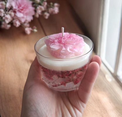 PIVOINE DES CHAMPS - Bougie senteur Lilas