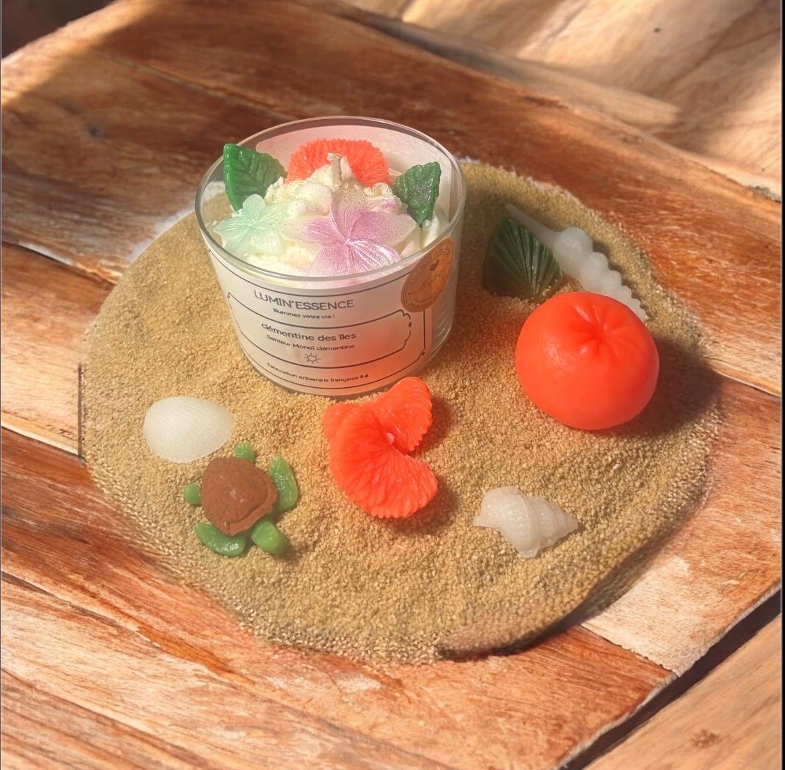 CLEMENTINE DES ILES - Bougie senteur monoï clémentine