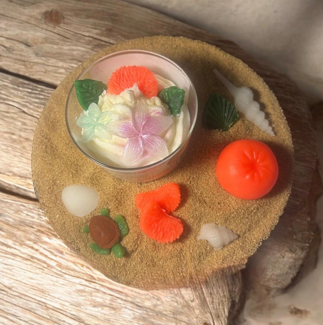 CLEMENTINE DES ILES - Bougie senteur monoï clémentine